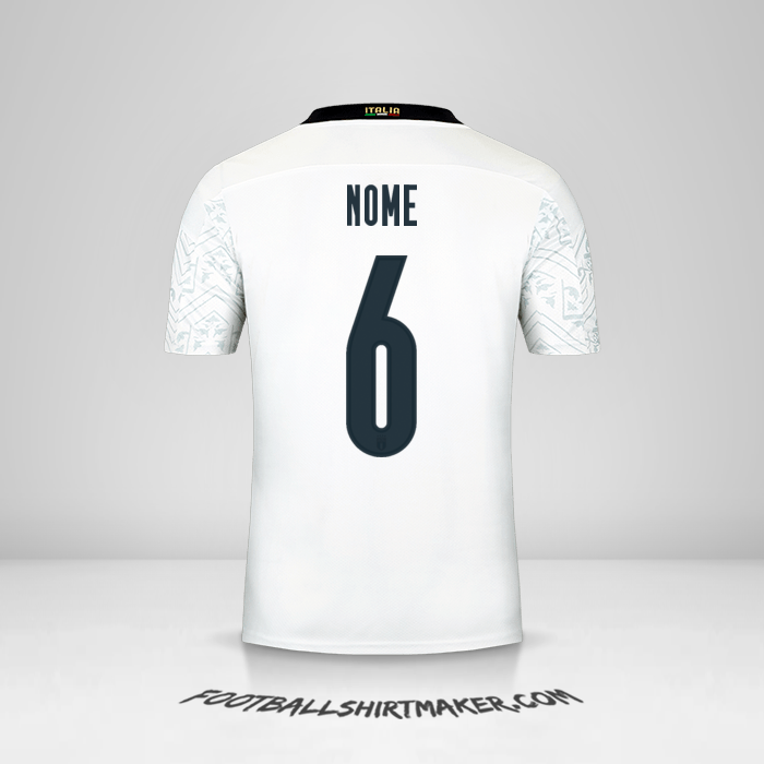Maglia Italia 2020 Seconda -  nome - 6