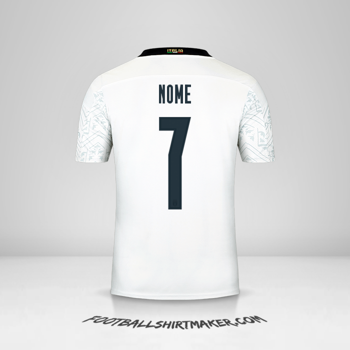 Maglia Italia 2020 Seconda -  nome - 7