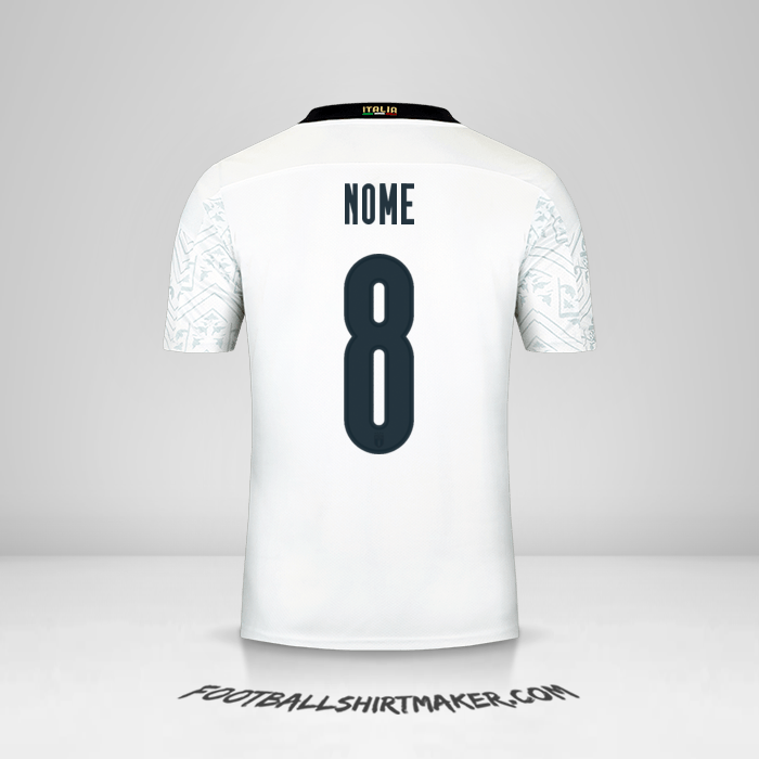 Camisa Itália 2020 Alternativa -  nome - 8