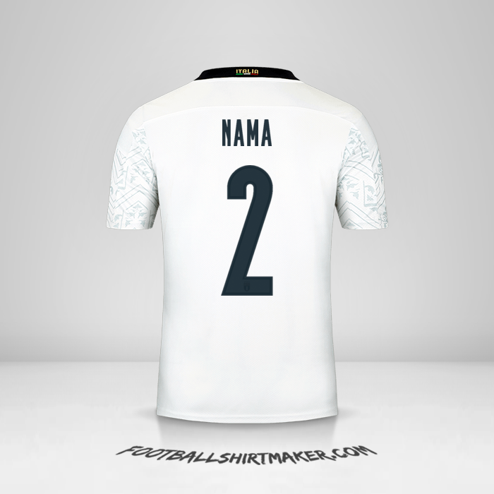 Jersey Italia 2020 Alternatif -  nama - 2