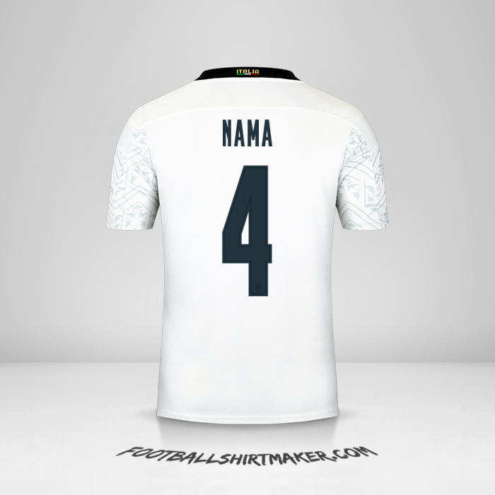 Jersey Italia 2020 Alternatif -  nama - 4