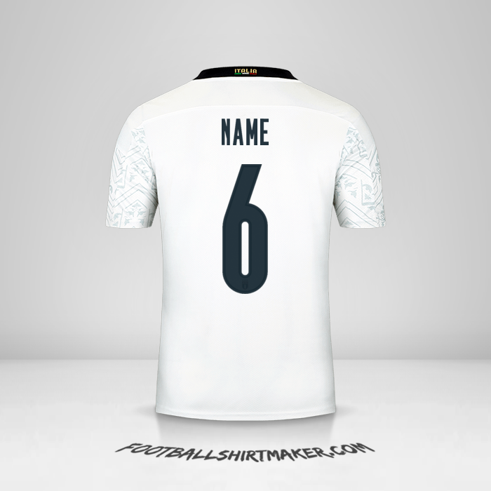 Trikot Italien 2020 Auswärts -  name - 6