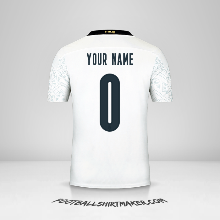 Shirt Italy 2020 II -  your name - 0