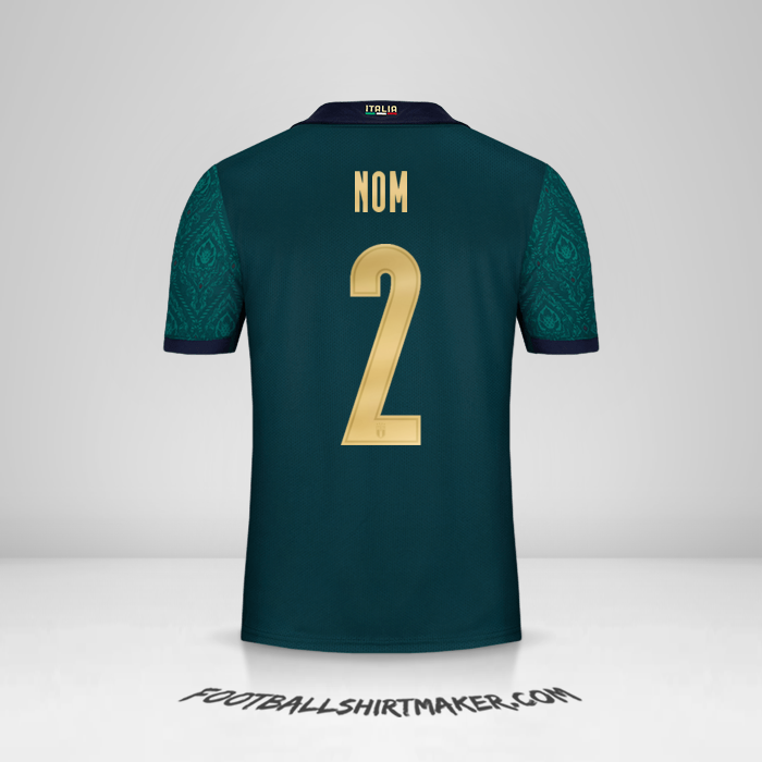 Maillot Italie Renaissance 2019 -  nom - 2