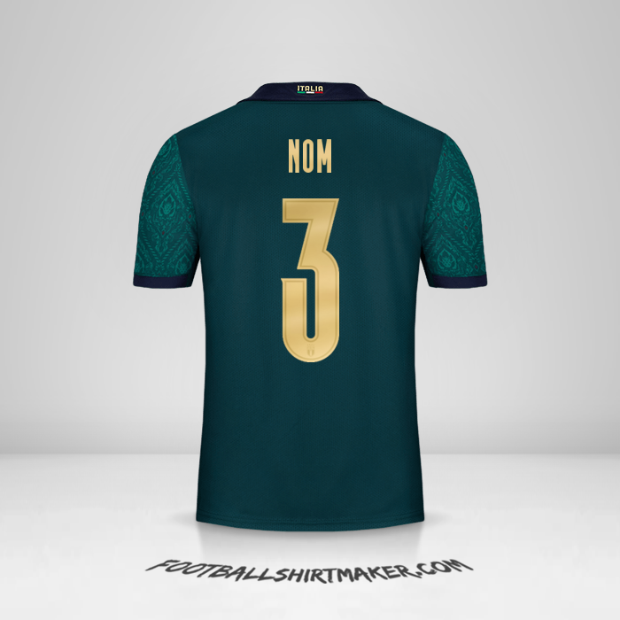 Maillot Italie Renaissance 2019 -  nom - 3