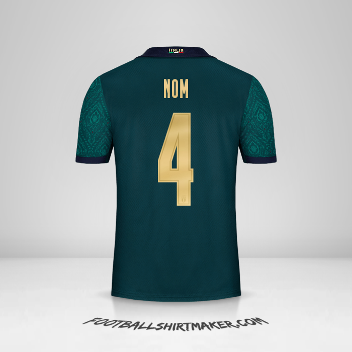 Maillot Italie Renaissance 2019 -  nom - 4