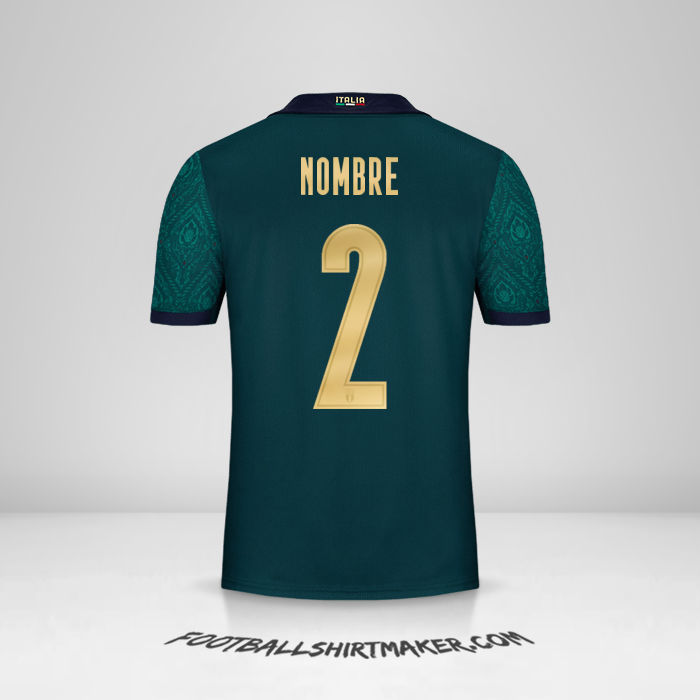 Camiseta Italia Renaissance 2019 -  nombre - 2