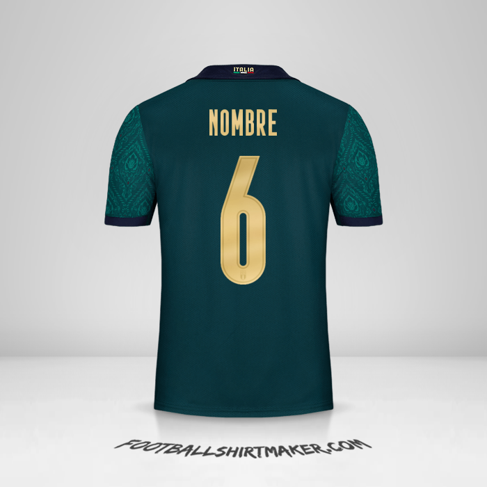 Camiseta Italia Renaissance 2019 -  nombre - 6