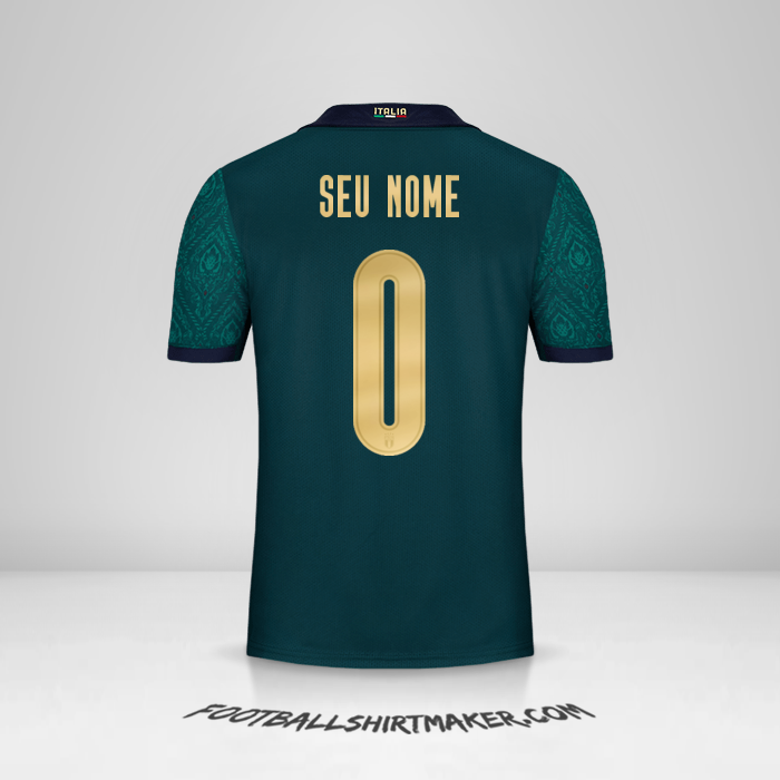Camisa Itália Renaissance 2019 -  seu nome - 0
