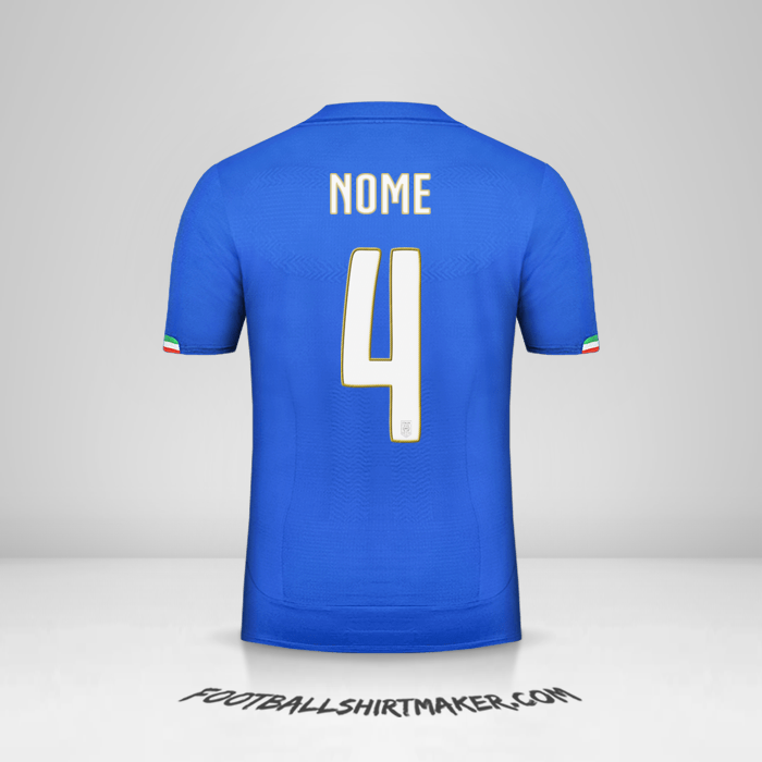 Maglia Italia 2014 -  nome - 4