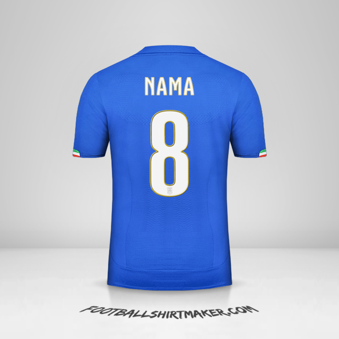 Jersey Italia 2014 -  nama - 8