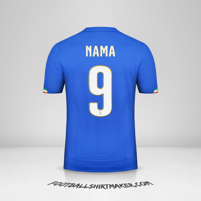 Jersey Italia 2014 -  nama - 9