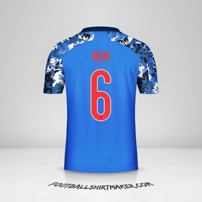 Maillot Japon 2020 -  nom - 6