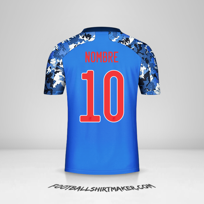 Jersey Japon 2020 -  nombre - 10