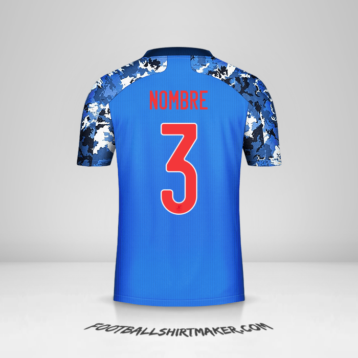 Camiseta Japon 2020 -  nombre - 3