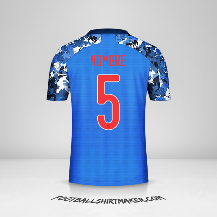 Jersey Japon 2020 -  nombre - 5