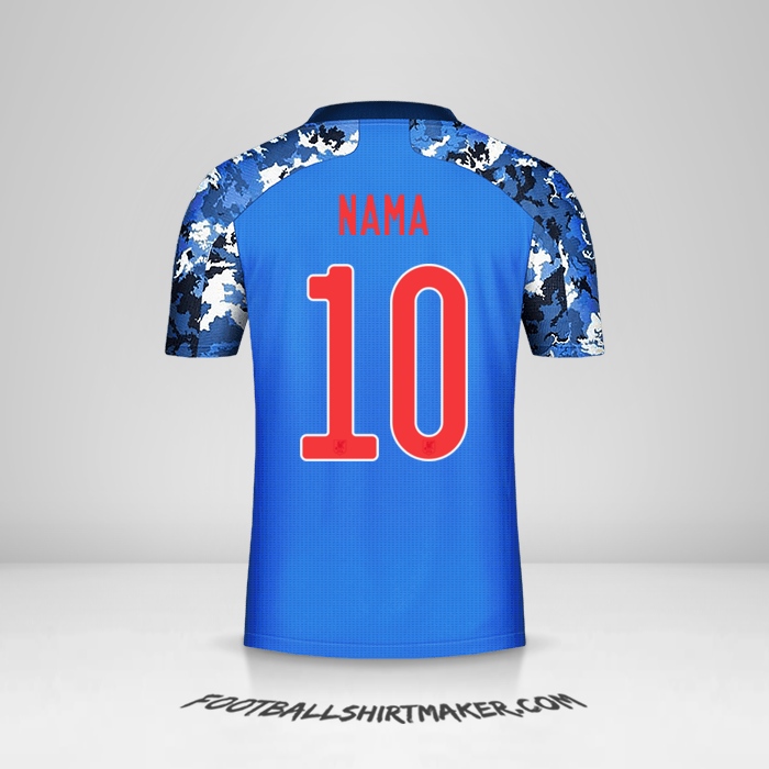 Jersey Jepang 2020 -  nama - 10
