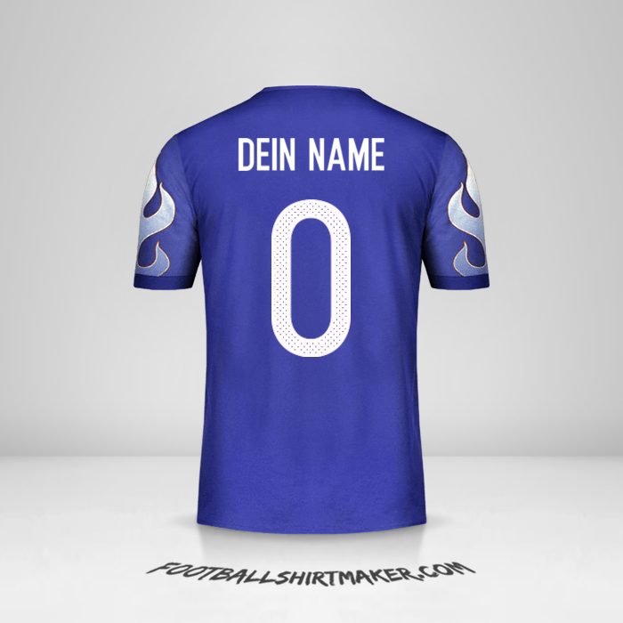Trikot Japan 2017 -  dein name - 0