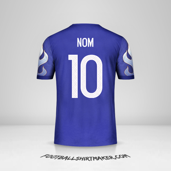 Maillot Japon 2017 -  nom - 10
