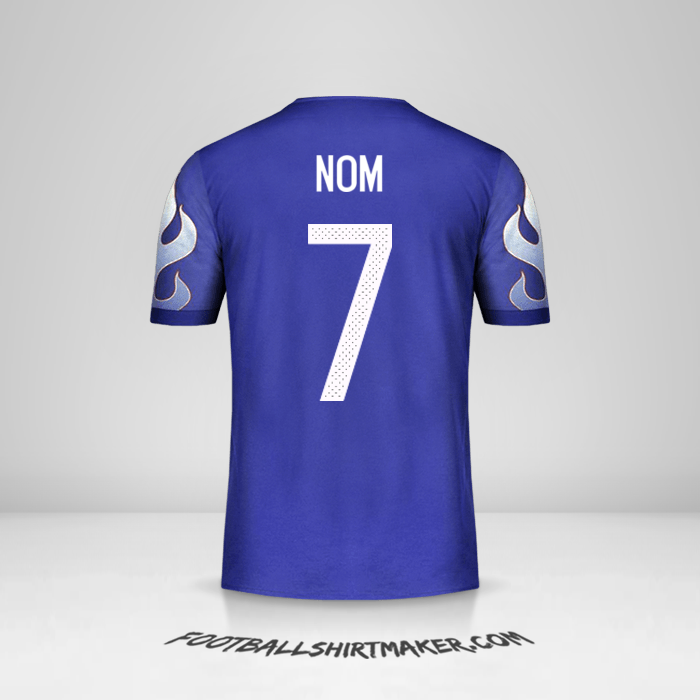 Maillot Japon 2017 -  nom - 7