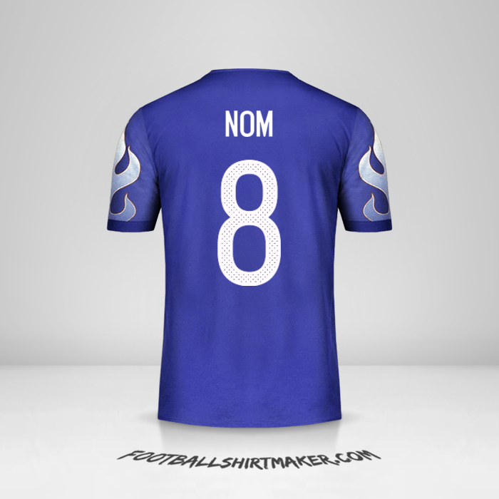 Maillot Japon 2017 -  nom - 8
