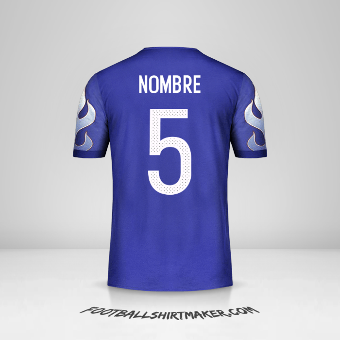 Camiseta Japon 2017 -  nombre - 5