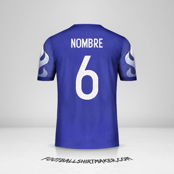 Jersey Japon 2017 -  nombre - 6