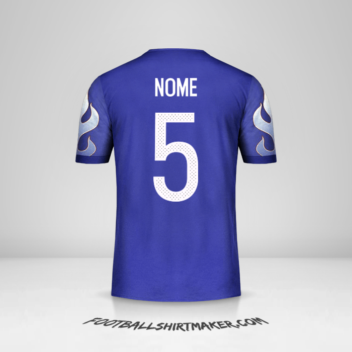 Maglia Giappone 2017 -  nome - 5