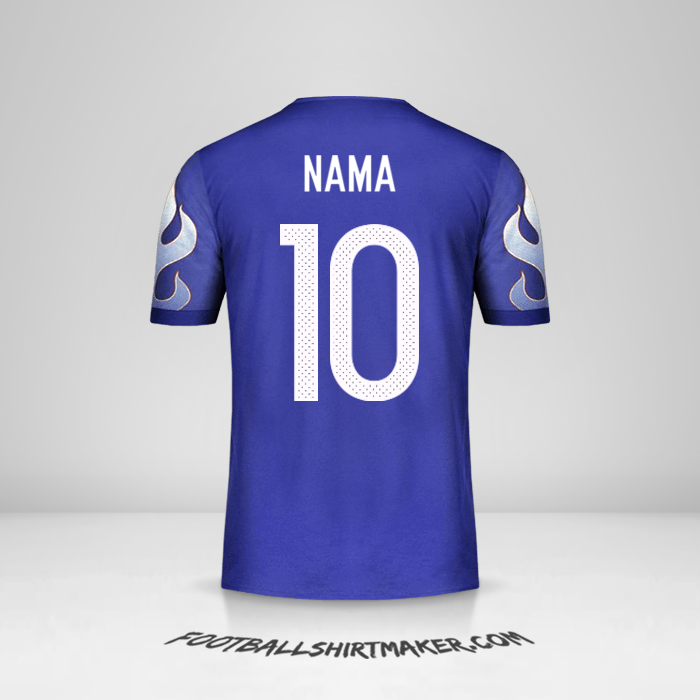 Jersey Jepang 2017 -  nama - 10