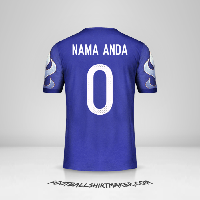 Jersey Jepang 2017 -  nama anda - 0