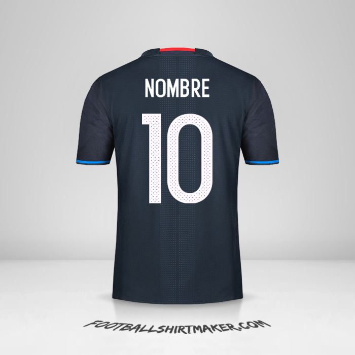 Jersey Japon 2016 -  nombre - 10