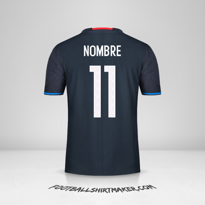 Jersey Japon 2016 -  nombre - 11