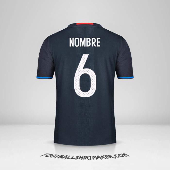 Jersey Japon 2016 -  nombre - 6