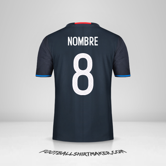 Jersey Japon 2016 -  nombre - 8