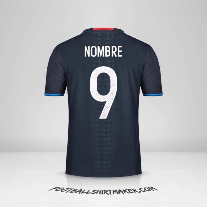 Jersey Japon 2016 -  nombre - 9