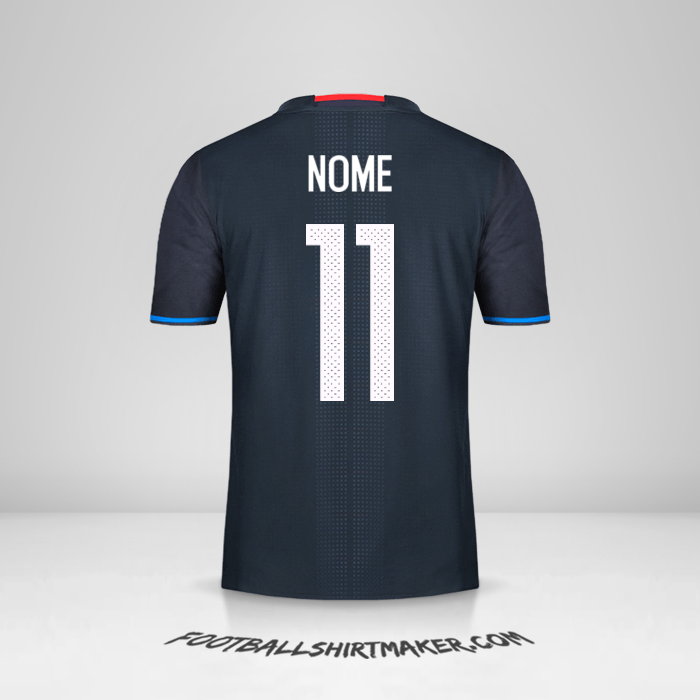 Camisola Japão 2016 -  nome - 11