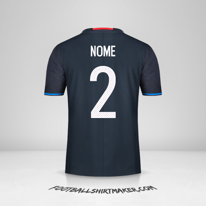 Maglia Giappone 2016 -  nome - 2