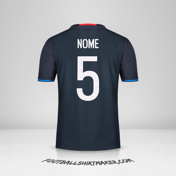 Maglia Giappone 2016 -  nome - 5
