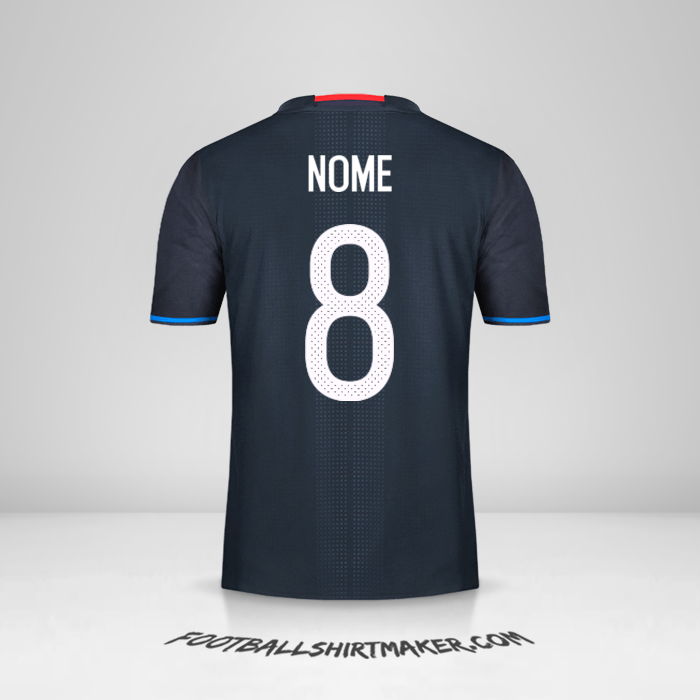 Camisola Japão 2016 -  nome - 8