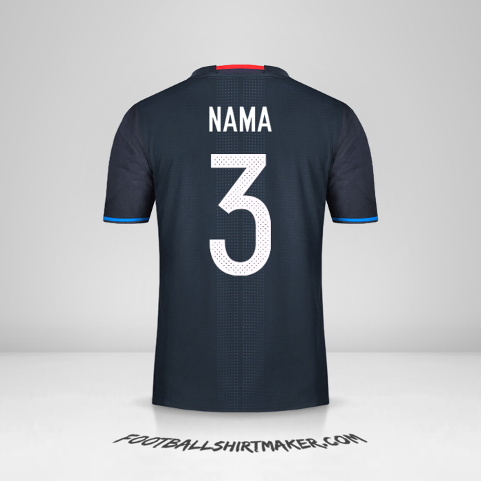Jersey Jepang 2016 -  nama - 3
