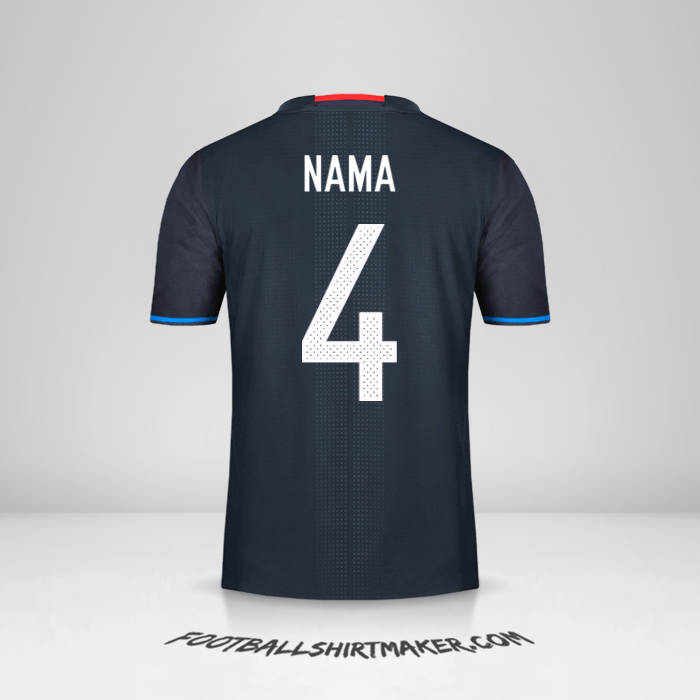 Jersey Jepang 2016 -  nama - 4