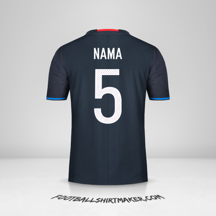 Jersey Jepang 2016 -  nama - 5