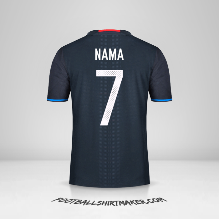Jersey Jepang 2016 -  nama - 7