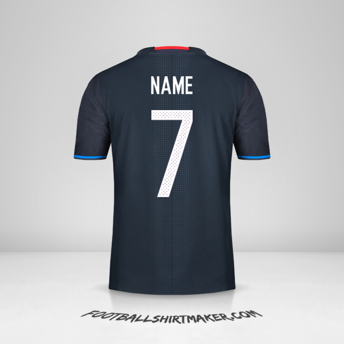 Trikot Japan 2016 -  name - 7