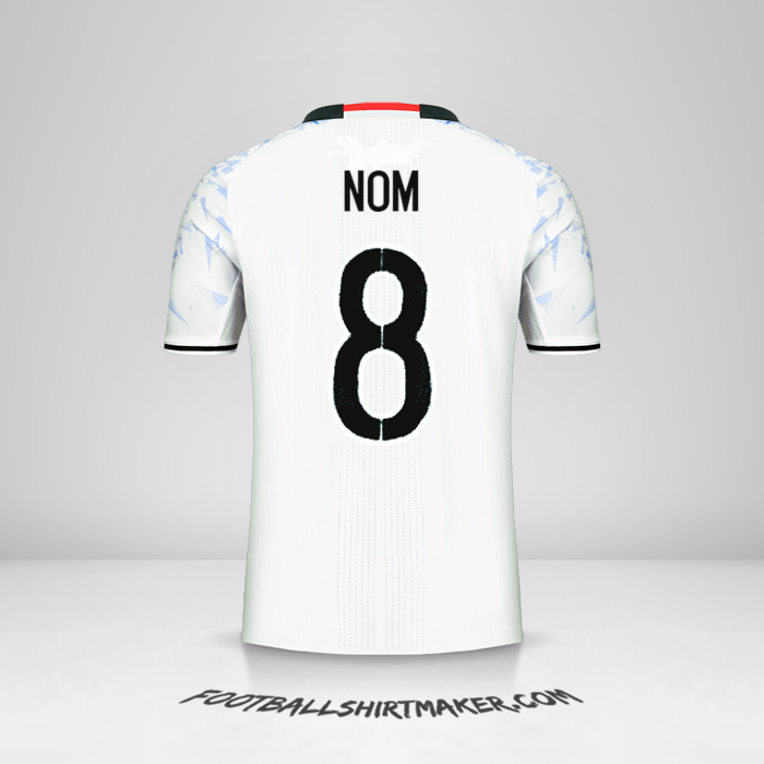 Maillot Japon 2016 Extérieur -  nom - 8