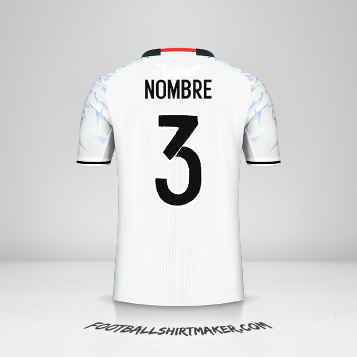 Jersey Japon 2016 Visita -  nombre - 3