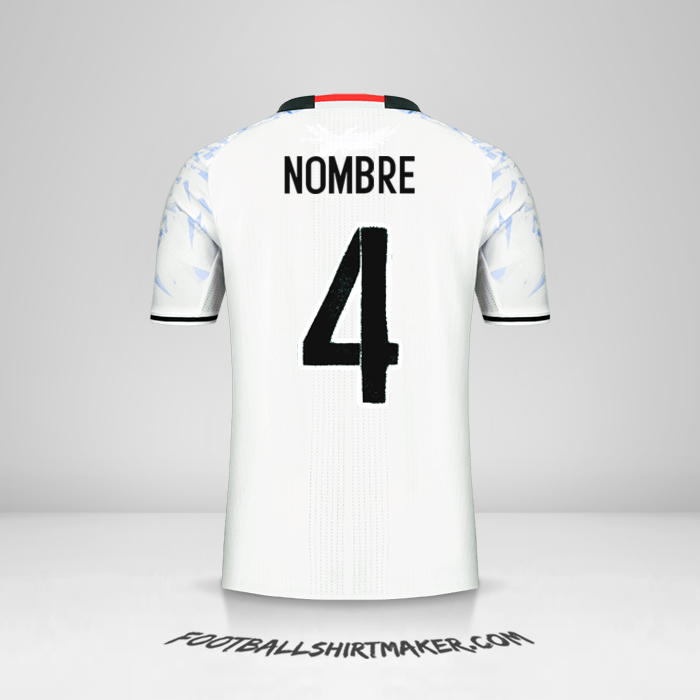 Jersey Japon 2016 Visita -  nombre - 4