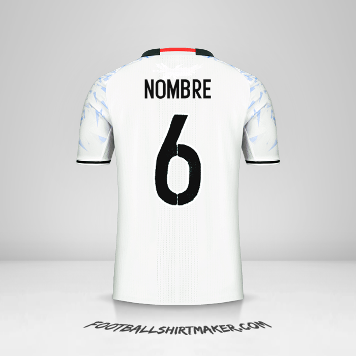 Jersey Japon 2016 Visita -  nombre - 6
