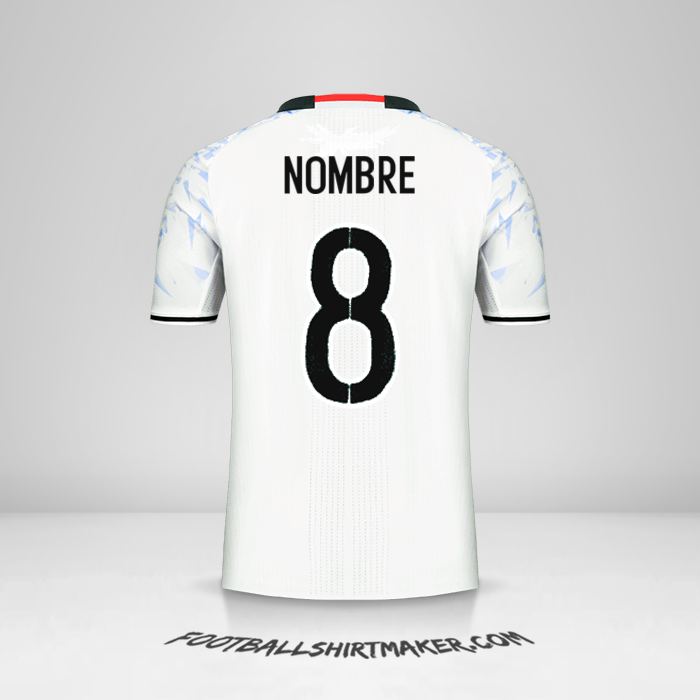Jersey Japon 2016 Visita -  nombre - 8
