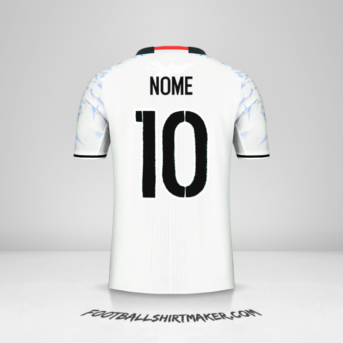 Maglia Giappone 2016 Seconda -  nome - 10